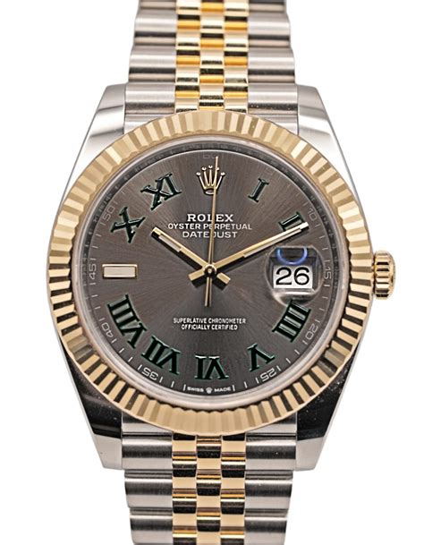 gents rolex stell and gold date just|rolex datejust bezel.